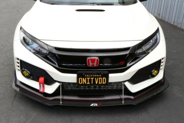 APR Performance - Carbon Fiber Wind Splitter With Rods Civic Type R FK8 - Image 5