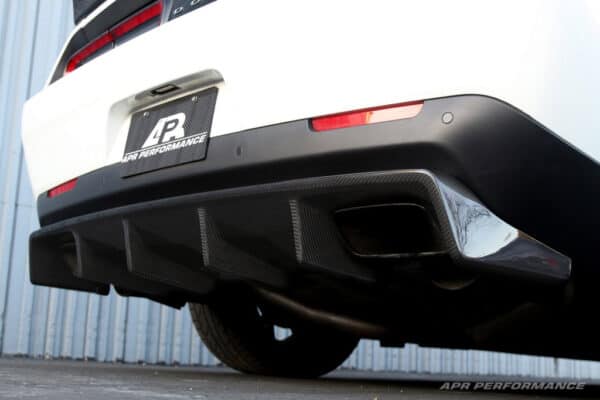 APR Performance - Carbon Fiber Rear Diffuser Dodge Challenger 15+ - Image 3