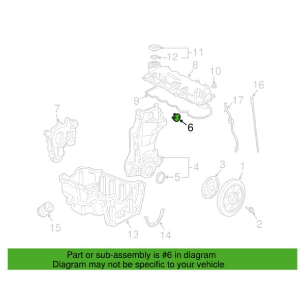 Honda OEM B series Cam Cap