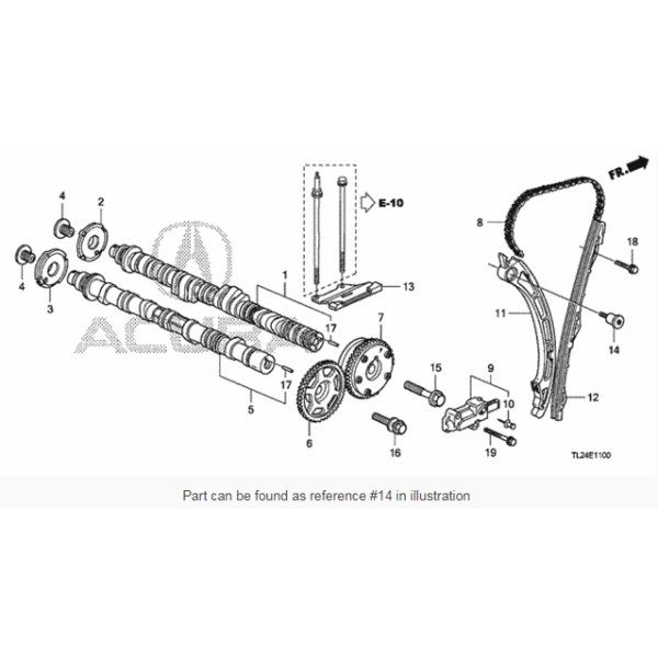 Honda OEM K-Series Timing Chain Tensioner Bolt (allen key)