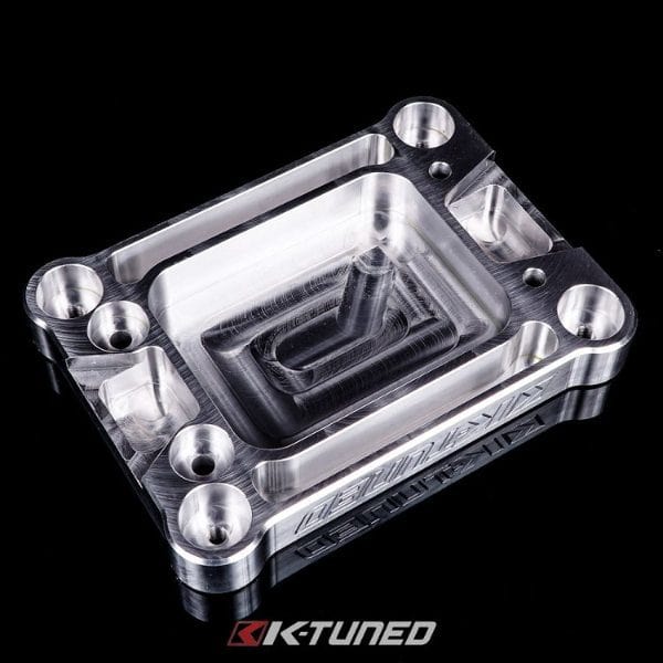K-Tuned Billet DC5 Shifter Base Plate - Mounted Above Tunnel - Image 2