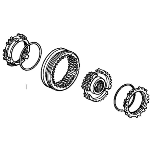 OEM HONDA K20 5TH & 6TH SYNCHRO SET (FN2 & DC5S ONLY)