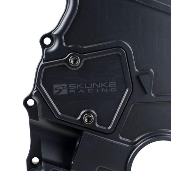 Skunk2 - Timing Chain Cover - K20 - Black - Image 2