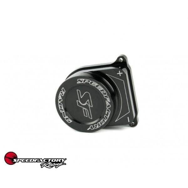 SpeedFactory Racing - Billet B18c7 Distributor Cap Block Off - Black