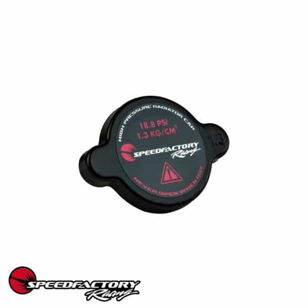 SpeedFactory Racing - Black Radiator Cap - High Pressure 18PSI Type A - Image 2