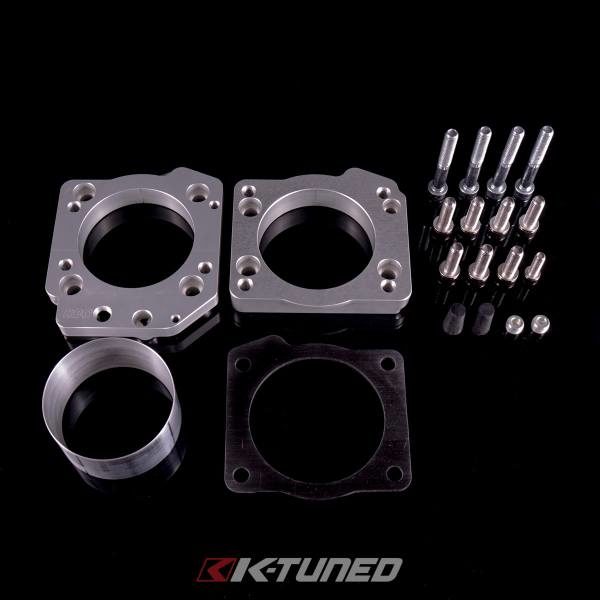 K-Tuned ZDX Throttle Body Adapter - RBC/RRC Bolt Pattern Manifolds to J37 - Image 3