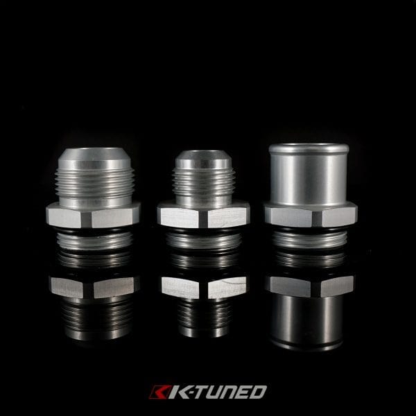 K-Tuned Upper Coolant Housing & Thermostat Fitting - Sliver