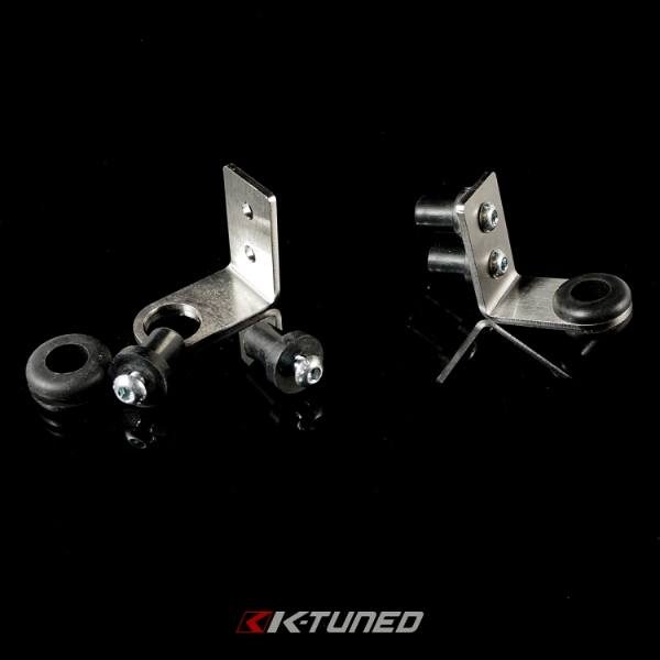 K-Tuned Bolt-On Rad Bracket Kit Half Radiator - Image 2