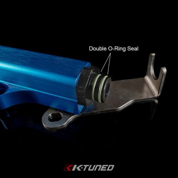 K-Tuned FPR Mount Bracket and Fitting - K-Tuned Fuel Rail w/8AN FPR - Image 4