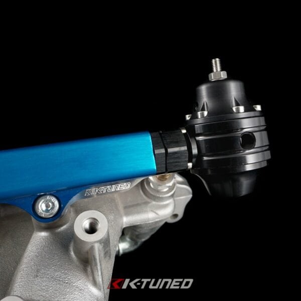 K-Tuned FPR Mount Bracket and Fitting - K-Tuned Fuel Rail w/8AN FPR - Image 5