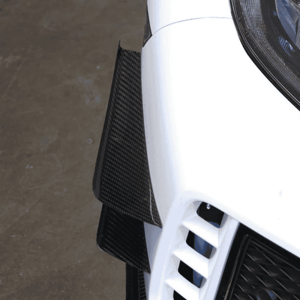 APR Performance - Honda Civic FK8 Type R 17+ Carbon Fibre Front Bumper Canards - Image 3