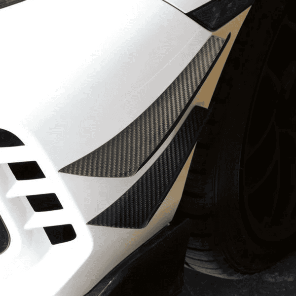 APR Performance - Honda Civic FK8 Type R 17+ Carbon Fibre Front Bumper Canards - Image 2