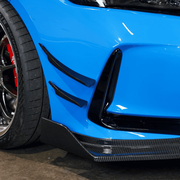 APR Performance - Honda Civic FL5 Type R 22+ Carbon Fibre Front Bumper Canards - Image 2