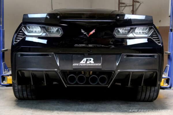 APR Performance - Carbon Fiber Rear Diffuser (Version 2) Chevrolet Corvette C7 Z06 14+ Without Under Tray - Image 5