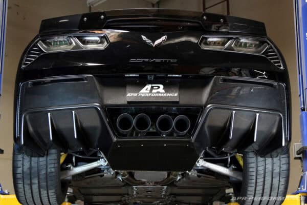APR Performance - Carbon Fiber Rear Diffuser (Version 2) Chevrolet Corvette C7 Z06 14+ With Undertray - Image 3