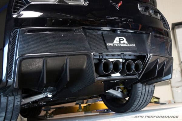 APR Performance - Carbon Fiber Rear Diffuser (Version 2) Chevrolet Corvette C7 Z06 14+ With Undertray - Image 2