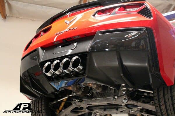 APR Performance - Carbon Fiber Rear Diffuser (Version 1) Corvette C7 Z06 14+ Without Under Tray - Image 5