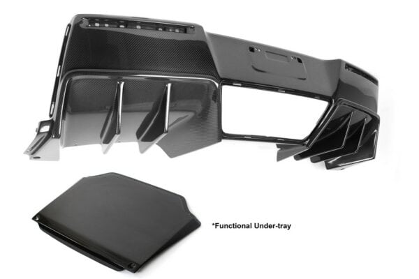 APR Performance - Carbon Fiber Rear Diffuser (Version 2) Chevrolet Corvette C7 Z06 14+ With Undertray