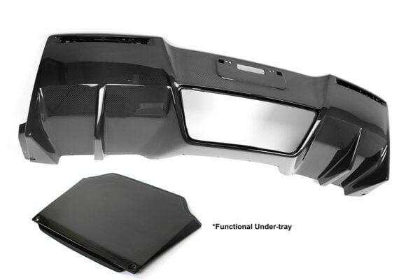 APR Performance - Carbon Fiber Rear Diffuser (Version 1) Corvette C7 Z06 14+ With Under Tray