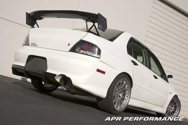 APR Performance - Carbon Fiber Rear Diffuser Mitsubishi EVO 8,9 USDM Rear Bumper Only - Image 3