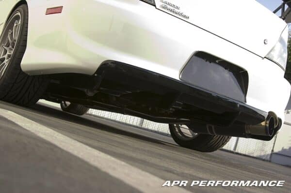 APR Performance - Carbon Fiber Rear Diffuser Mitsubishi EVO 8,9 USDM Rear Bumper Only - Image 2