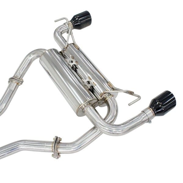 Invidia Gemini Cat Back Exhaust w/Black Signature Series tips - Nissan Skyline V35/Infiniti G35 V35 (Coupe) - Image 5