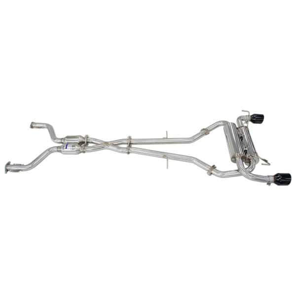 Invidia Gemini Cat Back Exhaust w/Black Signature Series tips - Nissan Skyline V35/Infiniti G35 V35 (Coupe) - Image 2