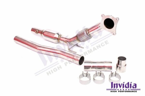 Invidia Down Pipe with High Flow Cat - VW Golf GTI Mk6