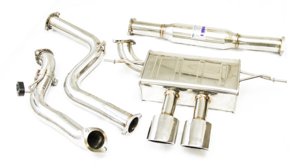 Invidia Q300 Cat Back Exhaust w/SS Tips - Ford Focus ST LW/LZ 11-18