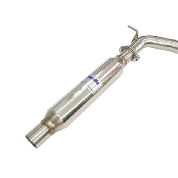 Invidia R400 Cat Back Exhaust w/Round Ti Rolled Tips - VW Golf GTI Mk7 - Image 6