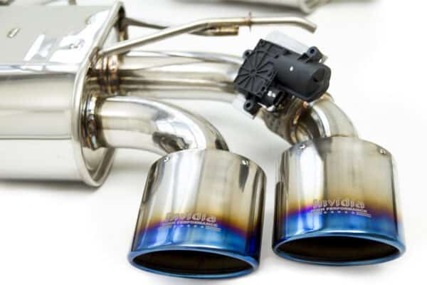 Invidia Q300 Valved Catback Exhaust w/Oval Ti Rolled Tips - VW Golf R Mk7 - Image 2