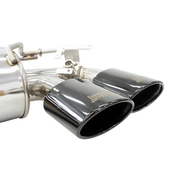 Invidia R400 "Signature Edition" Valved Cat Back Exhaust w/Oval Black Tips - VW Golf R Mk7 - Image 4