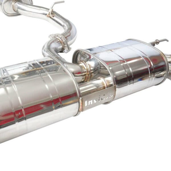 Invidia R400 Valved Cat Back Exhaust w/Oval Ti Tips - VW Golf R Mk7 - Image 5