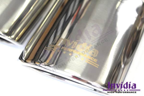 Invidia Q300 Non-Valved Catback Exhaust w/Oval SS Rolled Tips - VW Golf R Mk7 - Image 4