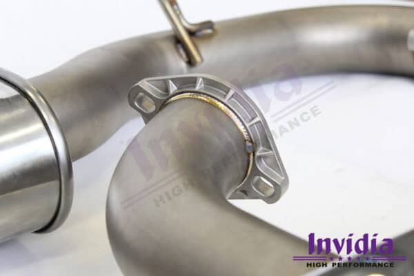 Invidia Q300 Non-Valved Catback Exhaust w/Oval SS Rolled Tips - VW Golf R Mk7 - Image 5