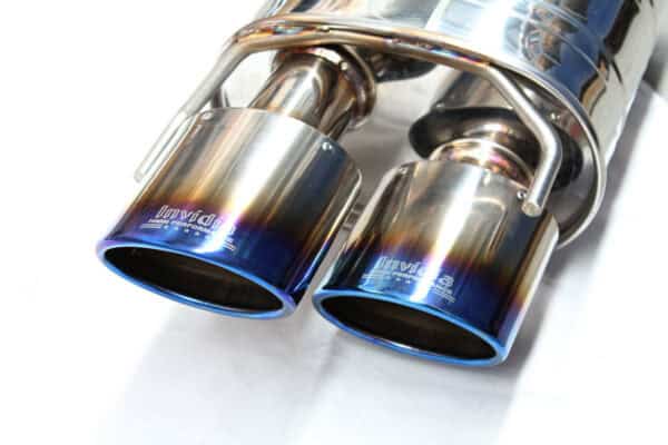 Invidia Q300-H Cat Back Exhaust w/Ti Rolled Tips - Lexus RC F USC10R 14-20 - Image 2