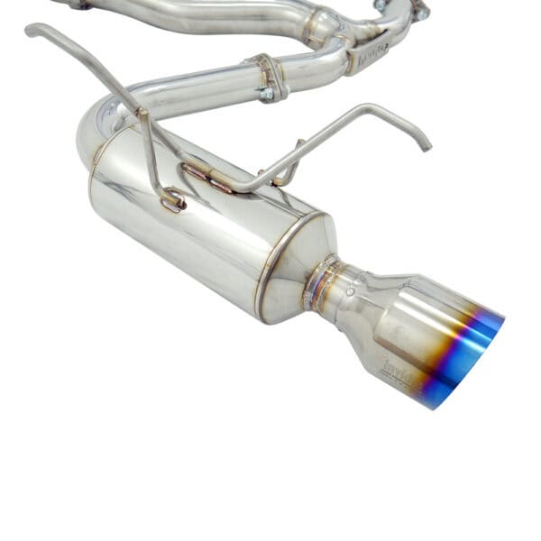 Invidia R400 Cat Back Exhaust w/Ti Tips - Subaru WRX 08-10 Sedan/Forester XT 08-18 - Image 3