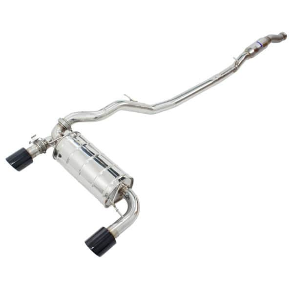 Invidia Q300 Valved Cat Back Exhaust w/Black Tips - Ford Focus RS Mk3 LZ 16-17 - Image 2
