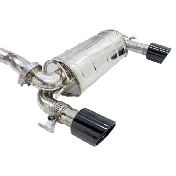 Invidia Q300 Valved Cat Back Exhaust w/Black Tips - Ford Focus RS Mk3 LZ 16-17 - Image 3