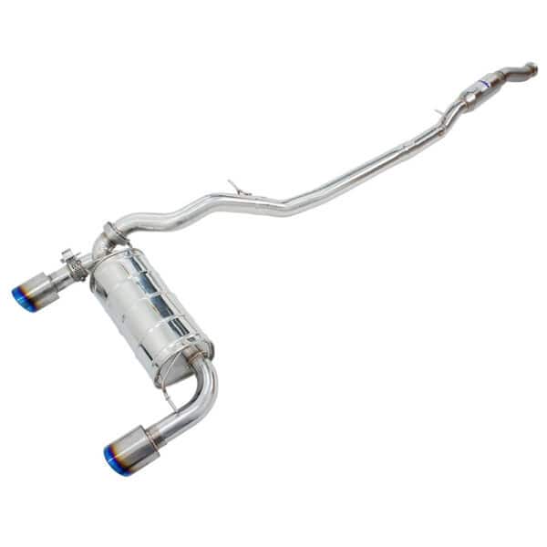 Invidia Q300 Valved Cat Back Exhaust w/Ti Tips - Ford Focus RS Mk3 LZ 16-17 - Image 2