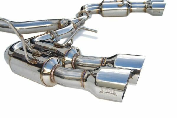 Invidia R400 Cat Back Exhaust w/SS Straight Cut Tips - Subaru WRX/STI 11-21 - Image 2