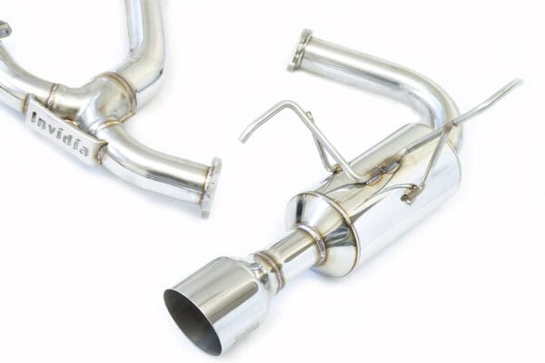 Invidia R400 Cat Back Exhaust w/SS Tips - Subaru Levorg VM 14-20 - Image 2