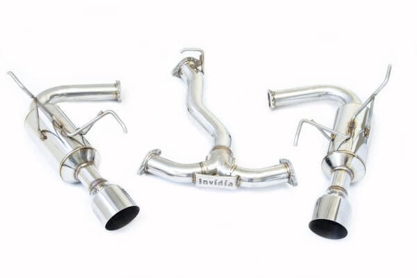 Invidia R400 Cat Back Exhaust w/SS Tips - Subaru Levorg VM 14-20 - Image 3