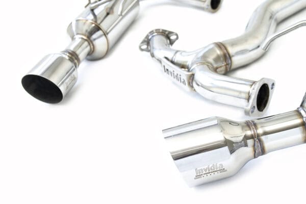 Invidia R400 Cat Back Exhaust w/SS Tips - Subaru Levorg VM 14-20 - Image 4