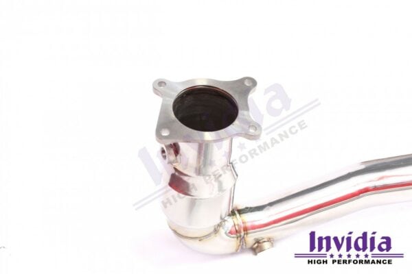 Invidia Down Pipe/J Pipe w/High Flow Cat - Subaru WRX VA 15-21/ Levorg 14+/Forester SJ 14+  (Auto CVT) - Image 2