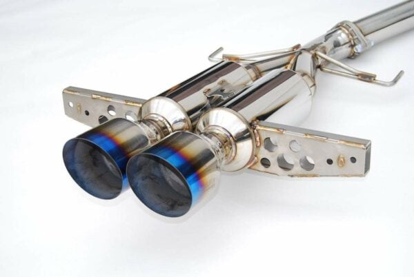 Invidia R400 Cat Back Exhaust w/Ti Tips - Honda Civic RS FK7 16-20 (1.5T Centre Exit) - Image 3