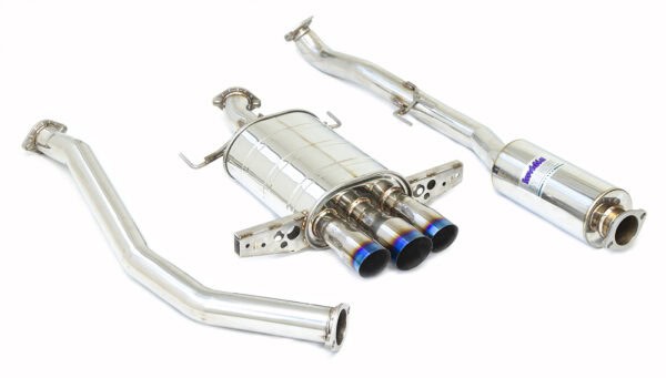 Invidia Q300 70mm Cat Back Exhaust w/Ti Tips - Honda Civic RS FK7 16-20 (1.5T Centre Exit)