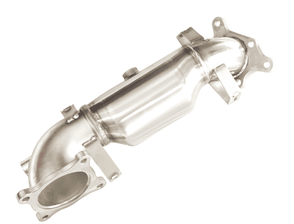 Invidia Down Pipe w/High Flow Cat - Honda Civic FK8 Type R 17+
