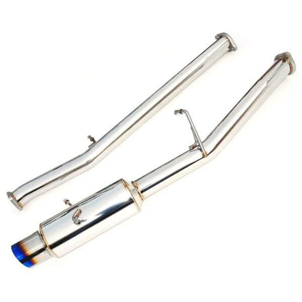 Invidia N1 Cat back Exhaust w/Ti Tip - Nissan Silvia/200SX S14/S15 - Image 3