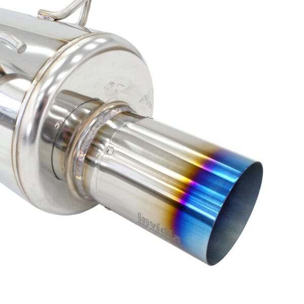 Invidia G200 70mm Cat Back Exhaust w/Ti Tip - Honda Civic EK 96-00 - Image 5
